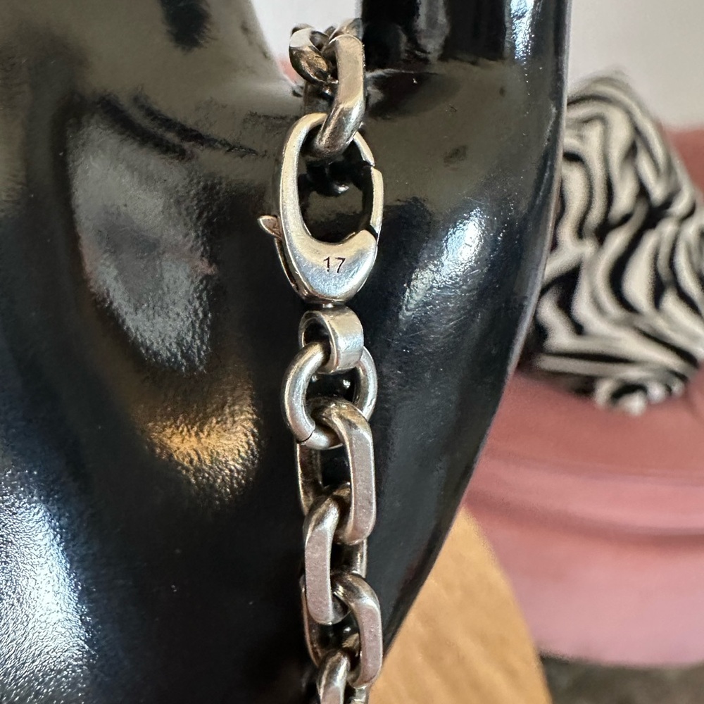 Gucci Silver Interlocking G Link Bracelet - Picture 8 of 9